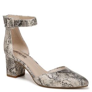 LifeStride Women's Admire Block Heel Dress Sandal - Taupe Multi size 6